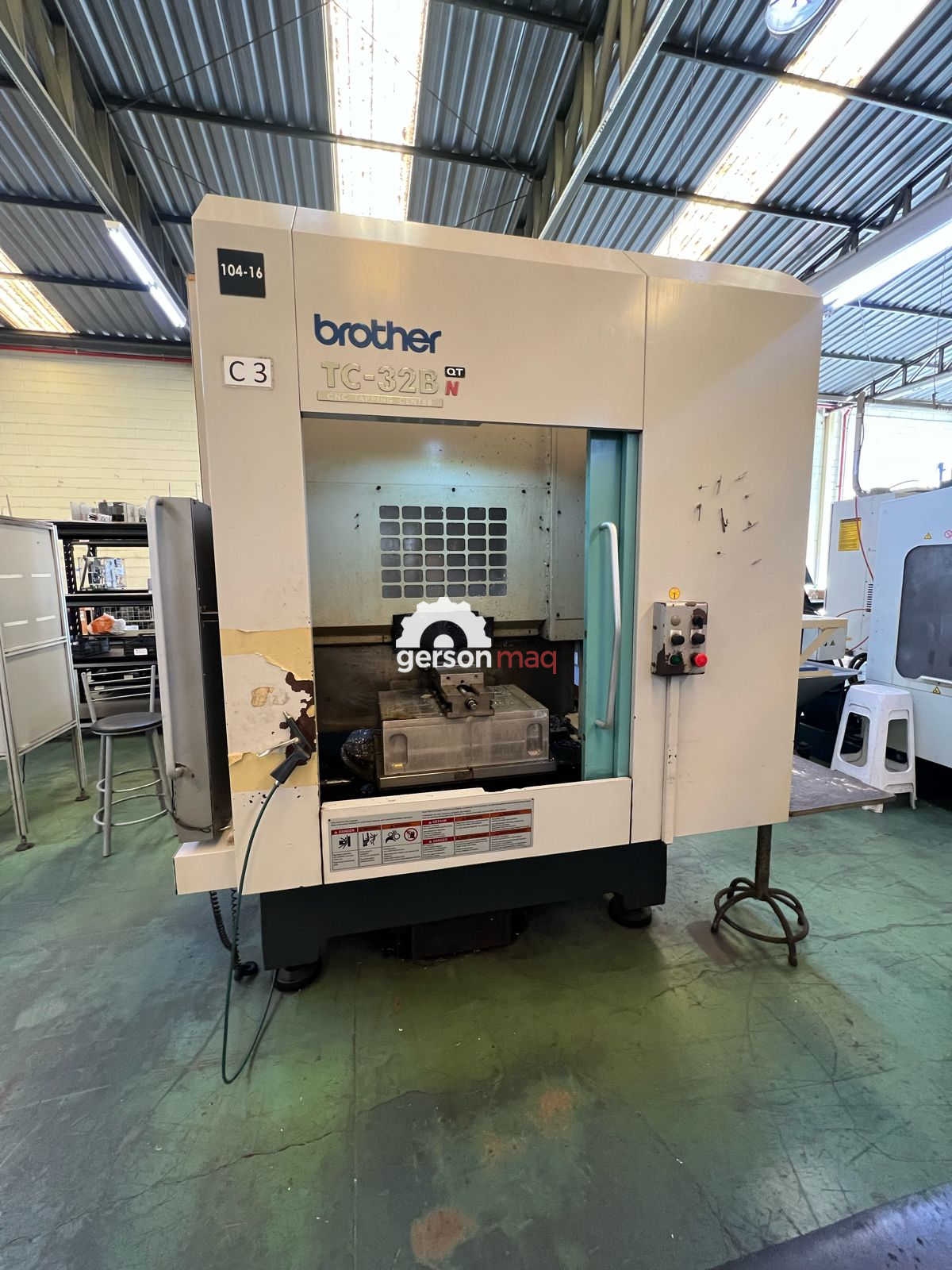 CENTRO DE USINAGEM DUPLO PALLET BROTHER TC32BN QT 2008